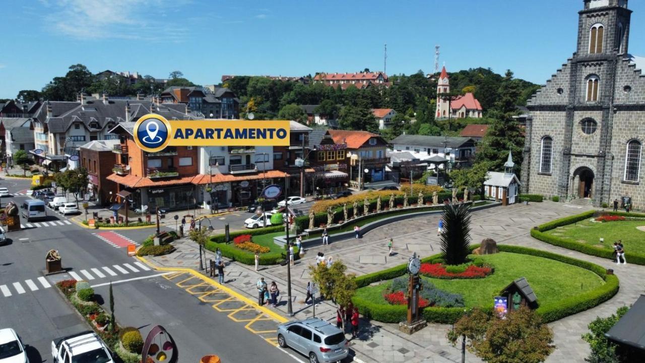 Apartamento Oppitz - No Coracao De Gramado Junto Da Rua Coberta Apartment Exterior photo