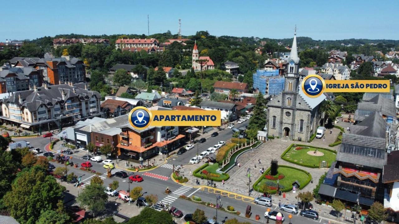 Apartamento Oppitz - No Coracao De Gramado Junto Da Rua Coberta Apartment Exterior photo